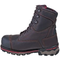 Timberland Pro Boots: Men's TB0A128P 214 Brown Waterproof Insulated Composite Toe Boots 9 Timberland Pro Boots: Men's TB0A128P 214 Brown Waterproof Insulated Composite Toe Boots -Workingperson Deals Shirts Store timberland 128p i 01