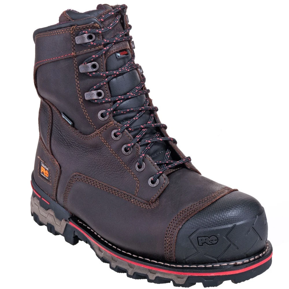 Timberland Pro Boots: Men's TB0A128P 214 Brown Waterproof Insulated Composite Toe Boots 5 Timberland Pro Boots: Men's TB0A128P 214 Brown Waterproof Insulated Composite Toe Boots - Image 5