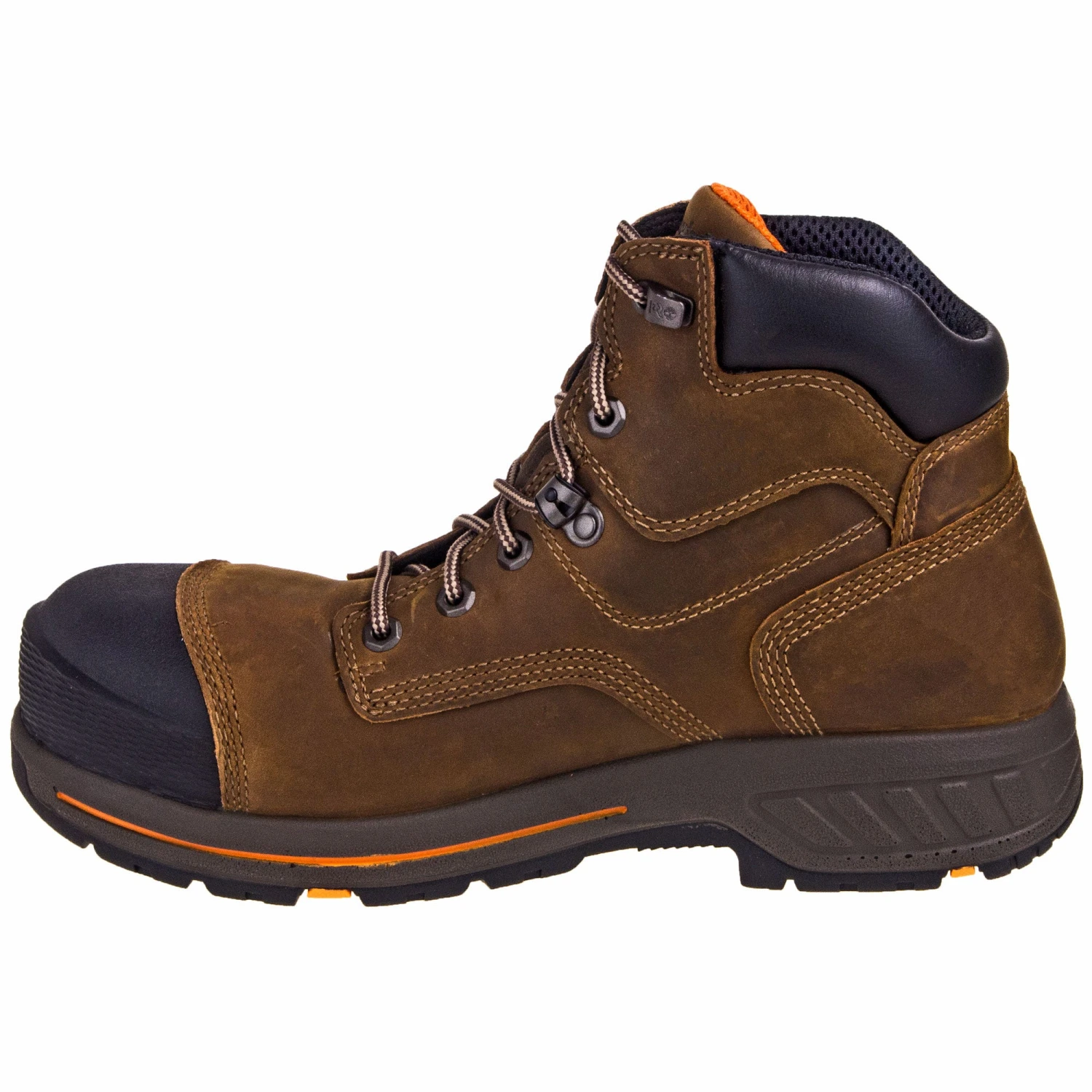 Timberland PRO Boots: Men's Helix HD 6-Inch TB0A1HQL 214 Brown Composite Toe EH Work Boots 3 Timberland PRO Boots: Men's Helix HD 6-Inch TB0A1HQL 214 Brown Composite Toe EH Work Boots - Image 3