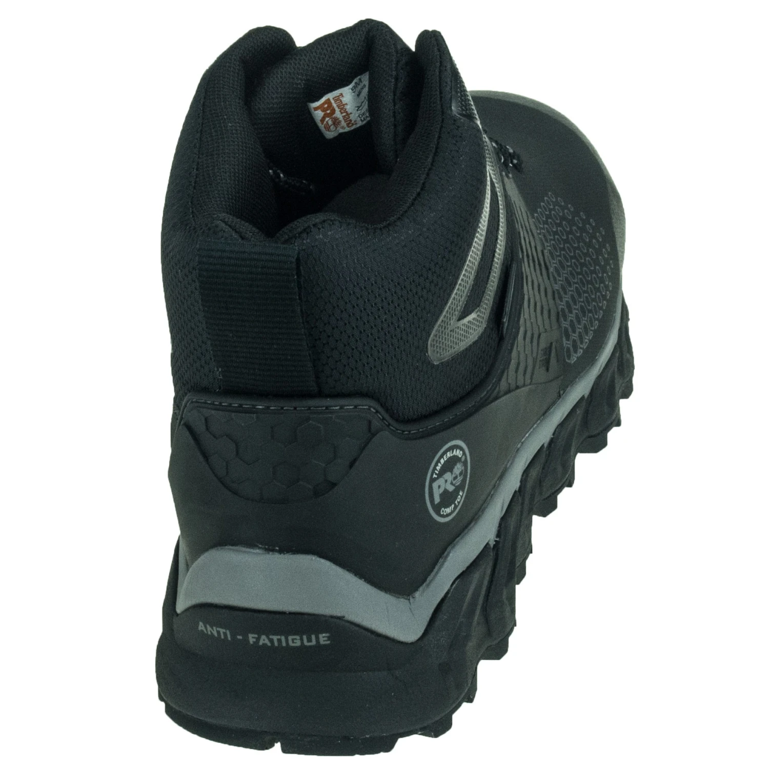 Timberland PRO Boots: Ridgework Men's Black CT TB0A1KBW001 WP Mid Work Boots 3 Timberland PRO Boots: Ridgework Men's Black CT TB0A1KBW001 WP Mid Work Boots - Image 3