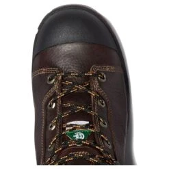 Timberland PRO Boots: Men's Endurance PR 52561 Brown 8" Steel Toe Work Boots -Workingperson Deals Shirts Store tmb pro 52561 top