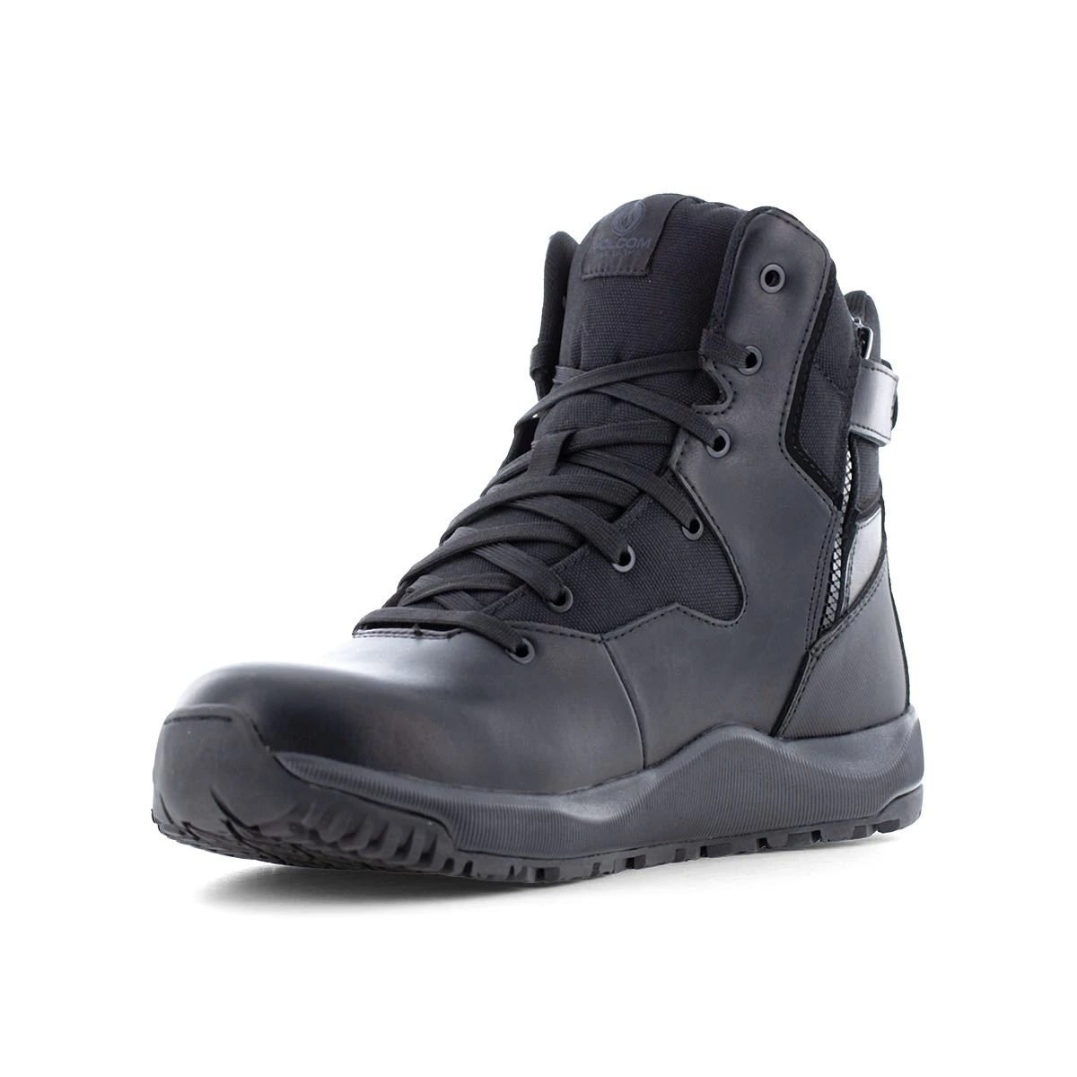 Volcom Boots: Men's VM30703 Black Soft Toe Street Shield 6" Tactical Waterproof Side Zipper Boot 2 Volcom Boots: Men's VM30703 Black Soft Toe Street Shield 6" Tactical Waterproof Side Zipper Boot - Image 2