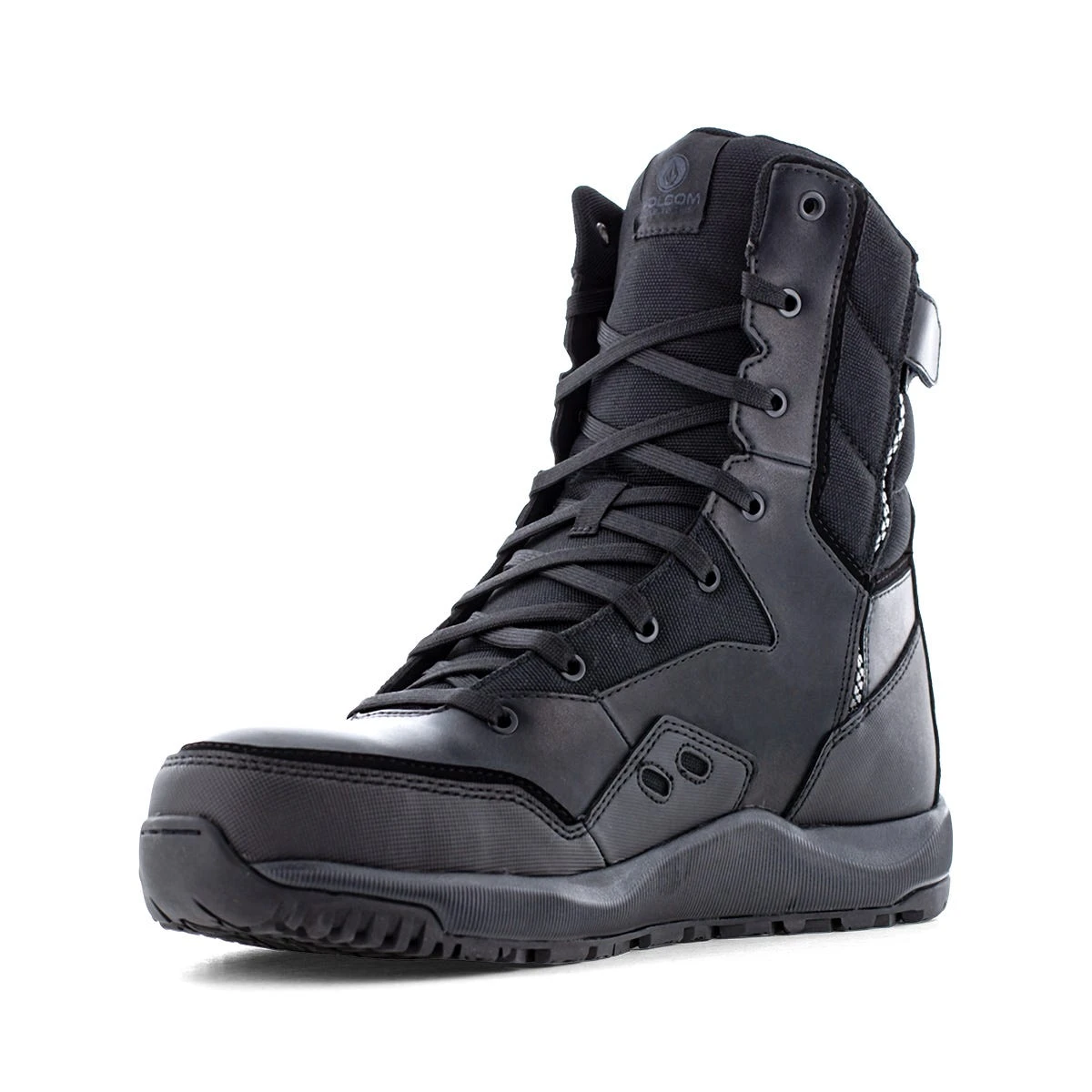 Volcom Boots: Men's VM30704 Black Composite Toe Street Shield Skate-Inspired 8" Tactical Side Zipper Boot 3 Volcom Boots: Men's VM30704 Black Composite Toe Street Shield Skate-Inspired 8" Tactical Side Zipper Boot - Image 3