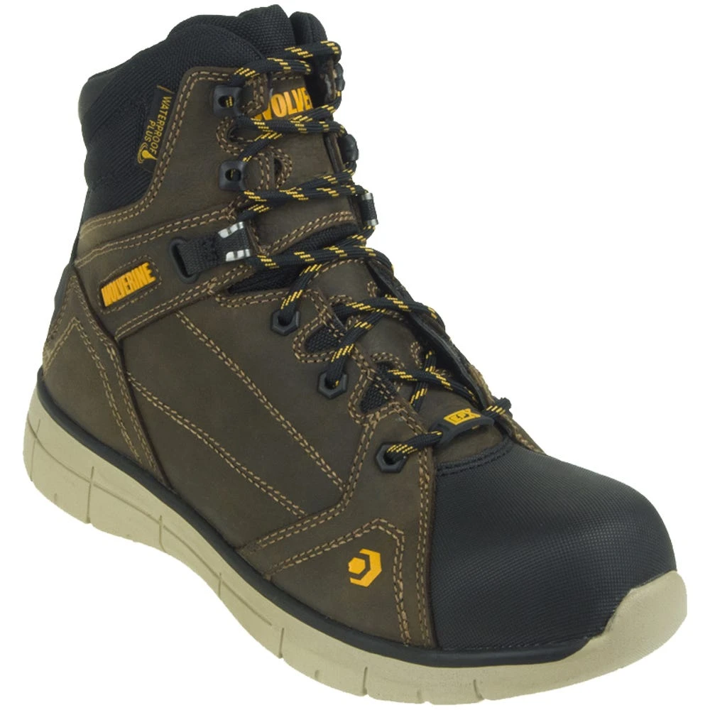 Wolverine Boots: Men's Rigger Mid W10797 Composite Toe Work Boots 1 Wolverine Boots: Men's Rigger Mid W10797 Composite Toe Work Boots