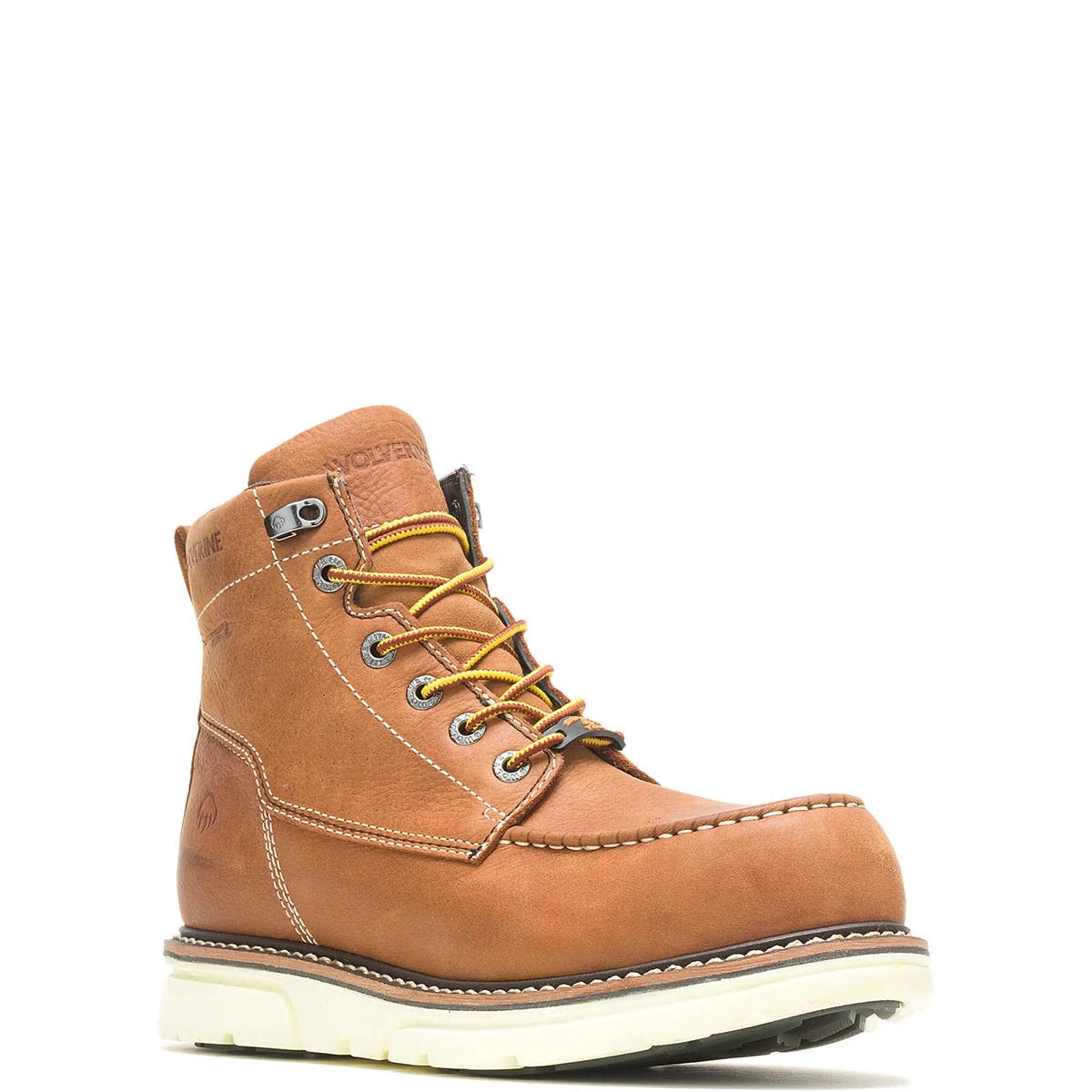 Wolverine Boots: Men's W200051 Tan Soft Toe I-90 Durashocks 6" Work Boot 1 Wolverine Boots: Men's W200051 Tan Soft Toe I-90 Durashocks 6" Work Boot