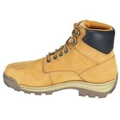 Wolverine Boots: Men's 4780 Waterproof Insulated Dublin Wheat Boots -Workingperson Deals Shirts Store wo4780 wolverenei 01
