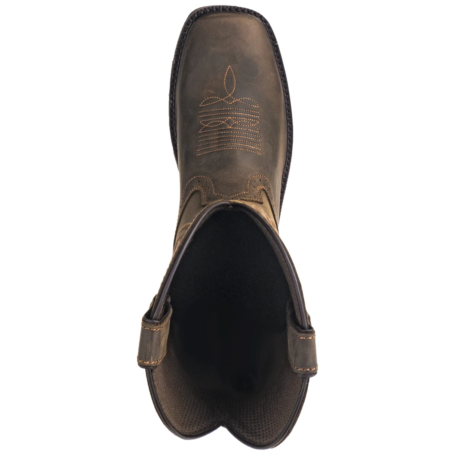 Wolverine Boots: Men's 10704 Dark Brown Rancher Slip Resistant Pull On Boots 7 Wolverine Boots: Men's 10704 Dark Brown Rancher Slip Resistant Pull On Boots - Image 7