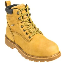 Wolverine Boots: Men's 10632 Waterproof Steel Toe EH 6-Inch Floorhand Boots -Workingperson Deals Shirts Store wolverine w10632 p 01