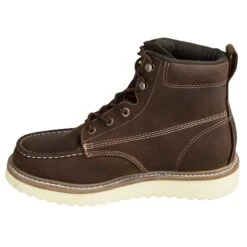 Wolverine Boots: Men's Slip-Resistant W10744 Loader 6-Inch Wedge Boots -Workingperson Deals Shirts Store wolverine w10744 i 01