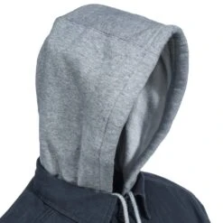 Wolverine Shirts: Men's W1203890 045 Grey Overman Hooded Shirt Jacket -Workingperson Deals Shirts Store wolverine w1203890 045 h 01