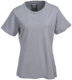 Wolverine Apparel Shirts: Women's W1204570 028 Grey Short Sleeve Lena Tee Shirt 5 Wolverine Apparel Shirts: Women's W1204570 028 Grey Short Sleeve Lena Tee Shirt -Workingperson Deals Shirts Store wolverine w1204570 028 f 01