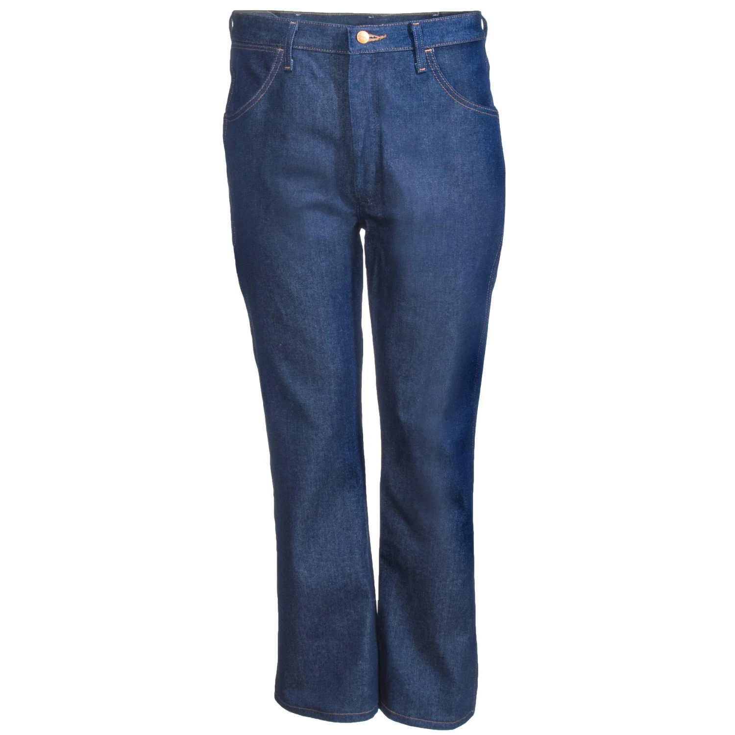 Wrangler Jeans: Men's Navy 0945 NAV Cowboy Cut Regular Fit Rigid Boot Cut Jeans 2 Wrangler Jeans: Men's Navy 0945 NAV Cowboy Cut Regular Fit Rigid Boot Cut Jeans - Image 2