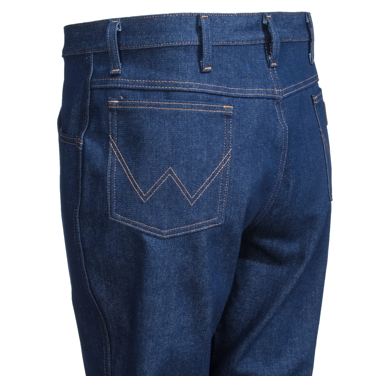 Wrangler Jeans: Men's Navy 0945 NAV Cowboy Cut Regular Fit Rigid Boot Cut Jeans 3 Wrangler Jeans: Men's Navy 0945 NAV Cowboy Cut Regular Fit Rigid Boot Cut Jeans - Image 3