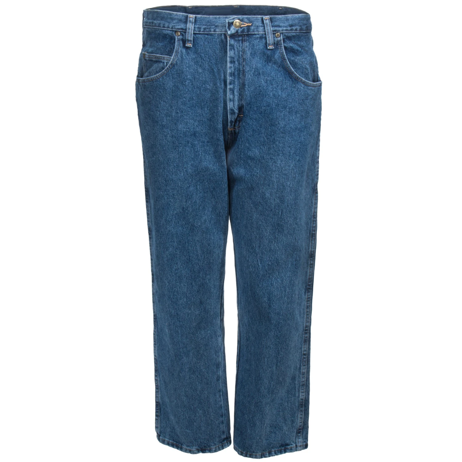 Wrangler Jeans: Men's Grey Indigo 35001 GI Rugged Wear Relaxed Fit Work Jeans 2 Wrangler Jeans: Men's Grey Indigo 35001 GI Rugged Wear Relaxed Fit Work Jeans - Image 2