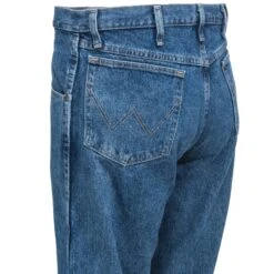 Wrangler Jeans: Men's Grey Indigo 35001 GI Rugged Wear Relaxed Fit Work Jeans 6 Wrangler Jeans: Men's Grey Indigo 35001 GI Rugged Wear Relaxed Fit Work Jeans -Workingperson Deals Shirts Store wrangler 35001gi l 01