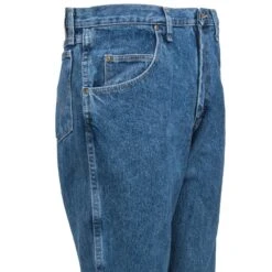 Wrangler Jeans: Men's Grey Indigo 35001 GI Rugged Wear Relaxed Fit Work Jeans 7 Wrangler Jeans: Men's Grey Indigo 35001 GI Rugged Wear Relaxed Fit Work Jeans -Workingperson Deals Shirts Store wrangler 35001gi r 01