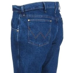 Wrangler Jeans: Men's Advanced Comfort 47MAC MS Cowboy Cut Mid Stone Jeans 6 Wrangler Jeans: Men's Advanced Comfort 47MAC MS Cowboy Cut Mid Stone Jeans -Workingperson Deals Shirts Store wrangler 47macms l 01