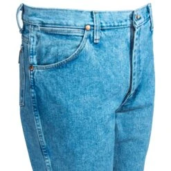 Wrangler Jeans: Men's 0936 ATW Cowboy Cut Slim Fit Denim Jeans -Workingperson Deals Shirts Store wrangler 936atw r 01
