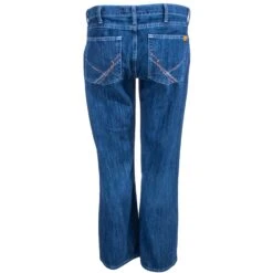 Wrangler 20X Jeans: Men's Flame Resistant Midstone FR42MWM Vintage Boot Cut Jeans -Workingperson Deals Shirts Store wrangler fr42mwm 4