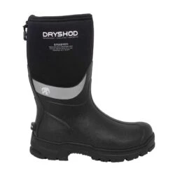 DryShod Boots: Men's SYT-MM-BK Black Mid SteadYeti Vibram Artic Grip Extreme Winter Boot