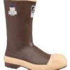 Servus Boots: Men's 22148 Copper Tan Steel Toe Waterproof Neoprene 12IN Boot